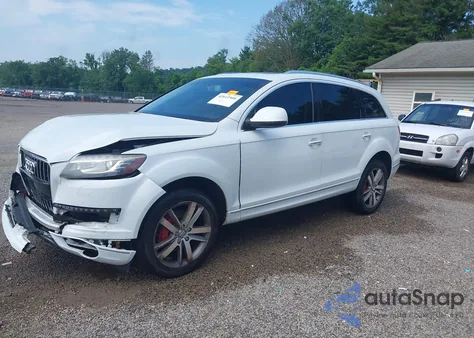 2014 Audi Q7 3.0T Premium from USA, damaged, VIN WA1LGAFE6ED015856